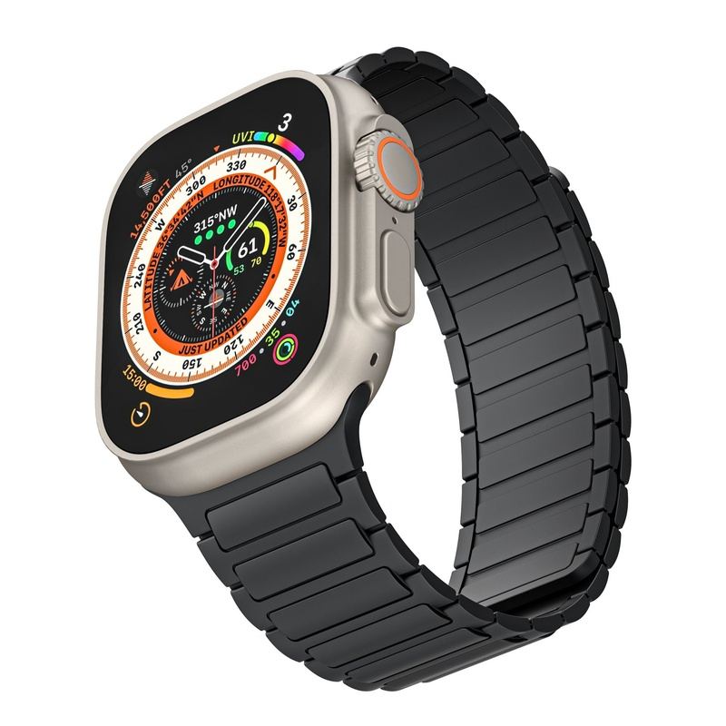 "Contrasting Colors" Magnetic Silicone Band For Apple Watch