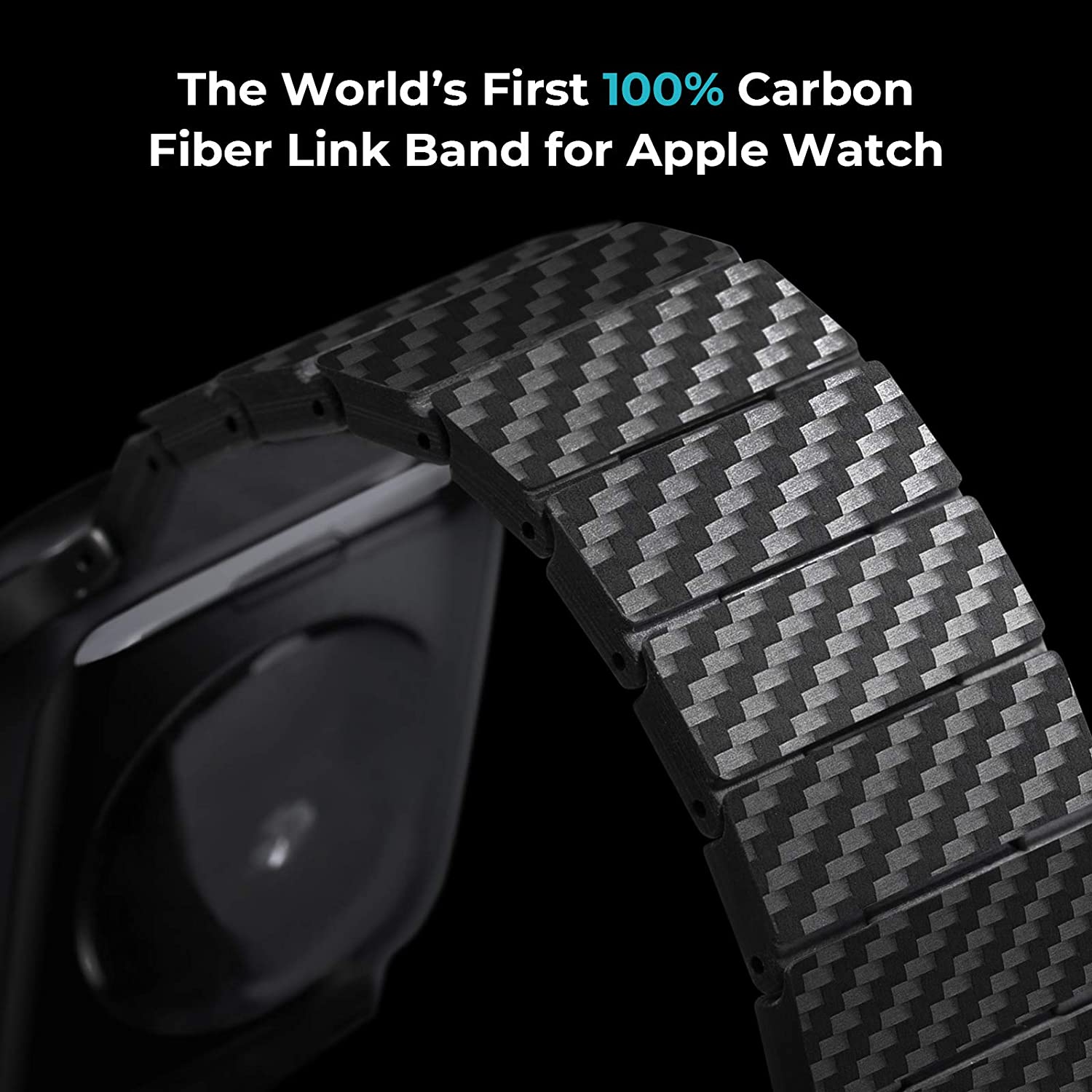 Correa de fibra de carbono para Apple Watch