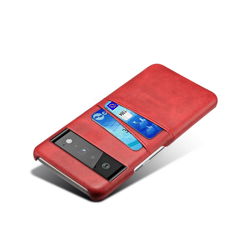 Dual Card Slots Google Pixel Wallet Case