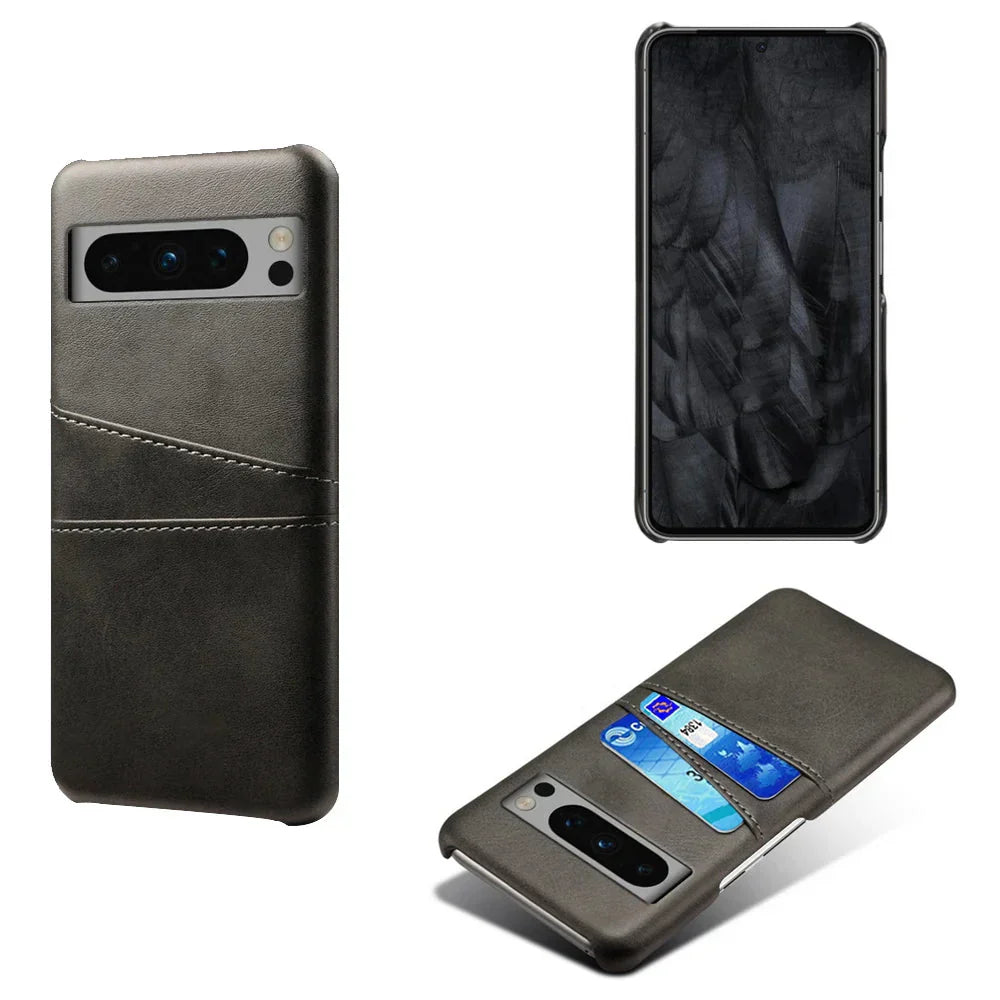 Dual Card Slots Google Pixel Wallet Case