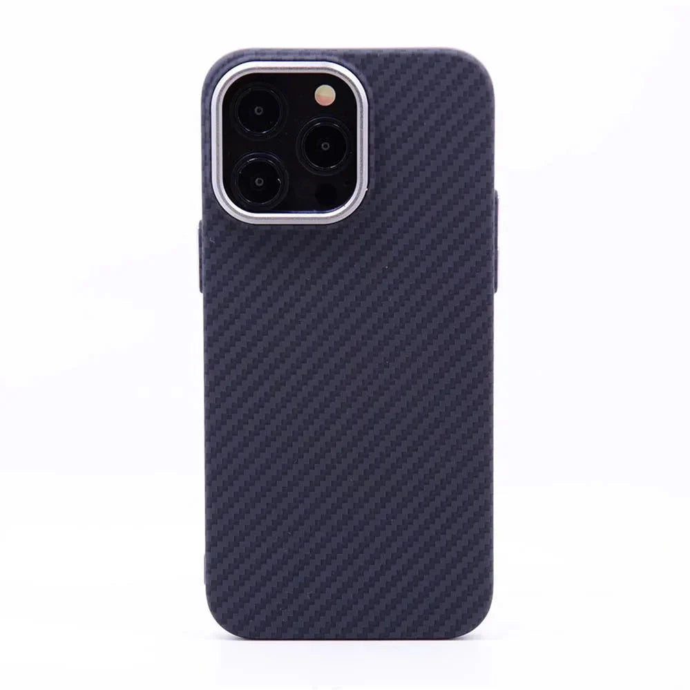 Funda para iPhone con estampado de montaña en tela 