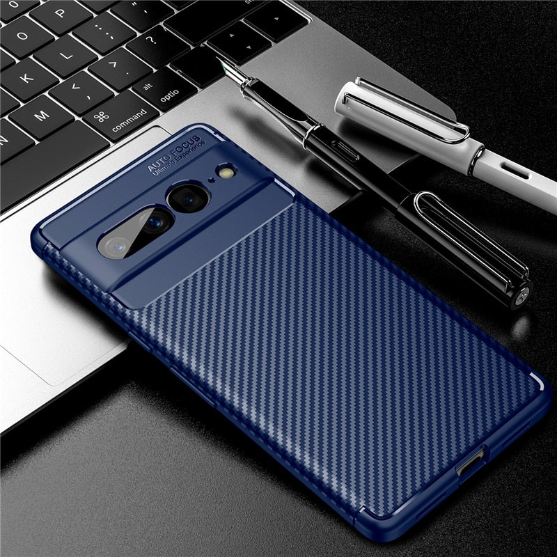 Faux Carbon Fiber Google Pixel Case