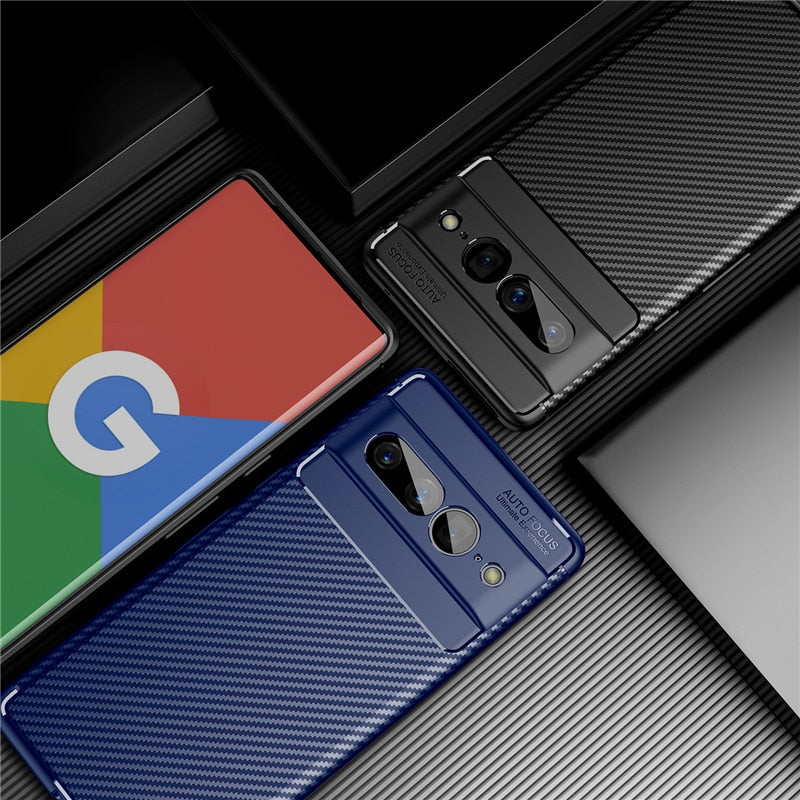 Faux Carbon Fiber Google Pixel Case