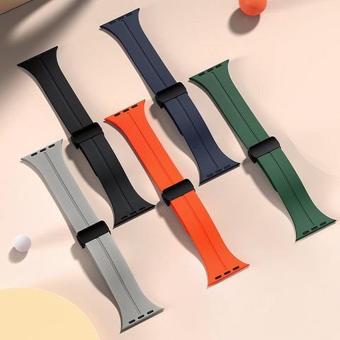 "Foldable Band" Magnetic Silicone Loop For Apple Watch