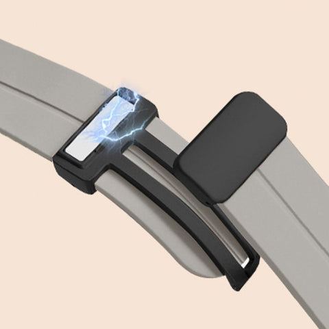 Correa de silicona magnética plegable para Apple Watch