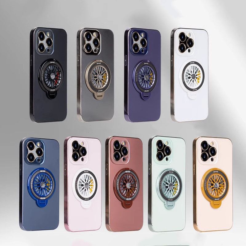 Frosted Rotating Gyroscope Stand  Case Suitable For iphone