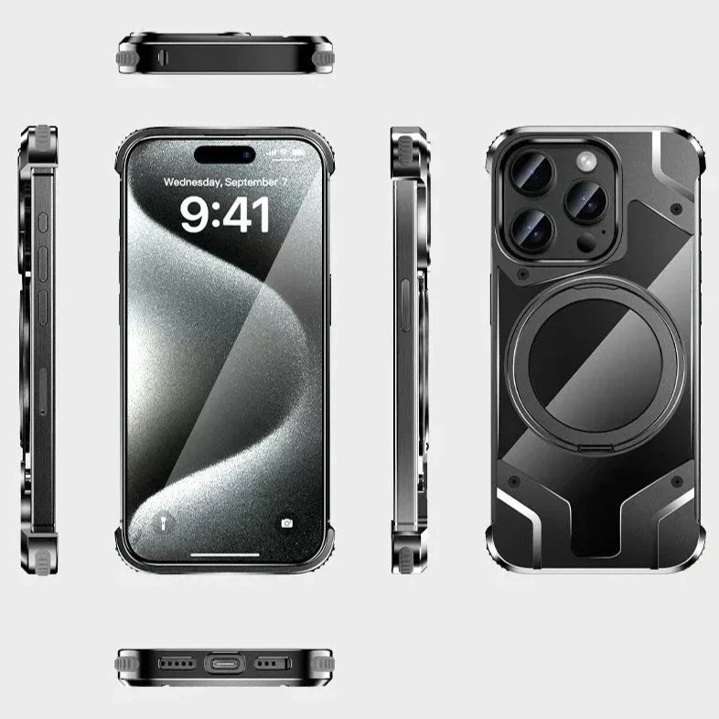 Funda para iPhone con marco de metal Futuria 