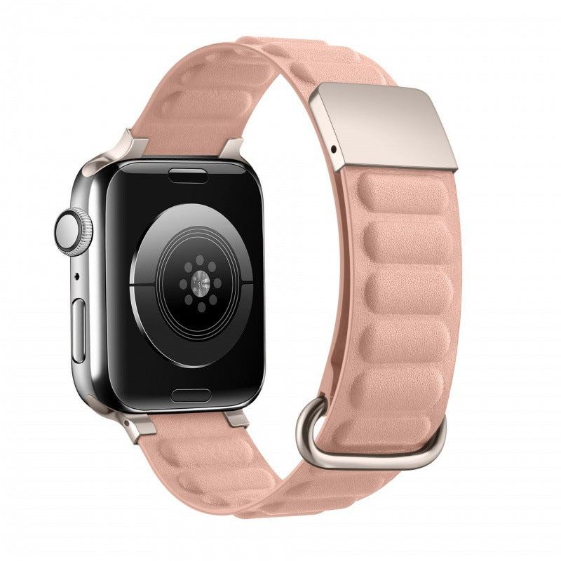 Correa de cuero genuino "Magnetic Loop" para Apple Watch