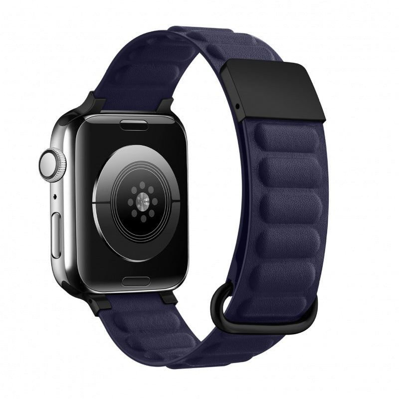 Correa de cuero genuino "Magnetic Loop" para Apple Watch