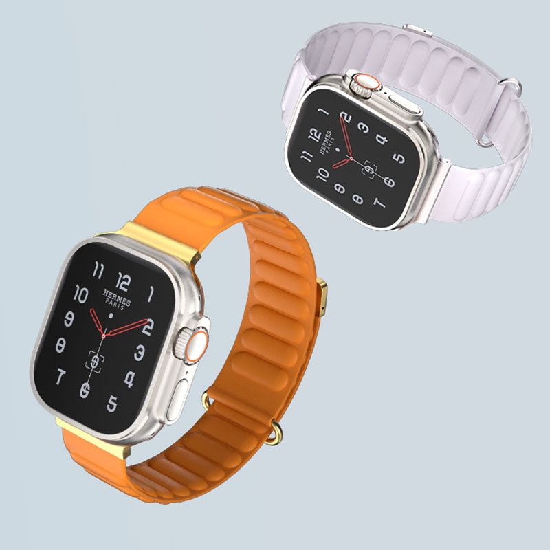 Correa de cuero genuino "Magnetic Loop" para Apple Watch