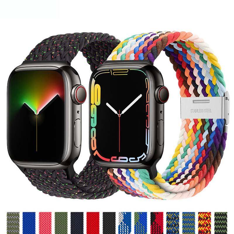 "Gradient Band" Cooles gewebtes Loop für Apple Watch