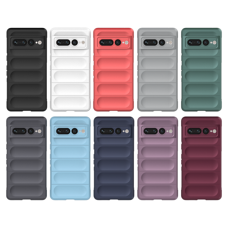 Funda de silicona para Google Pixel con fácil agarre 