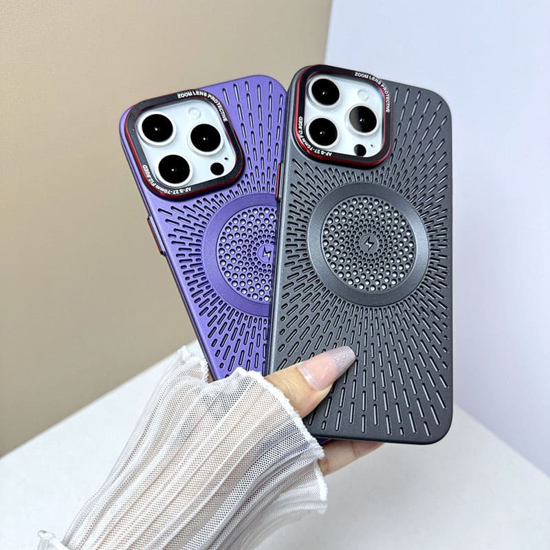 Heat Dissipation Breathable Magsafe Magnetic iPhone Case