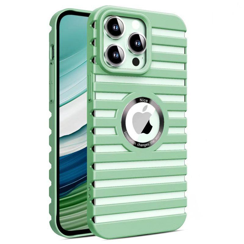 Funda para iPhone con disipación de calor y tacto de piel hueca