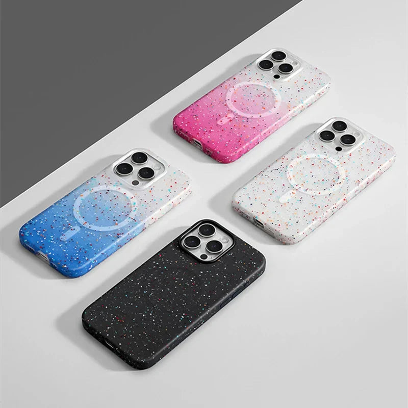 Ink Sprinkle Gradient iPhone Case