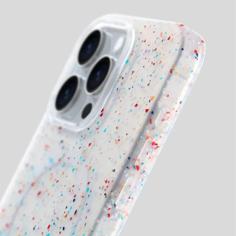 Ink Sprinkle Gradient iPhone Case