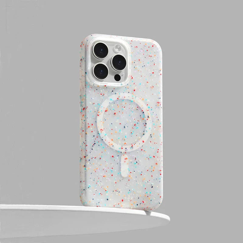 Ink Sprinkle Gradient iPhone Case