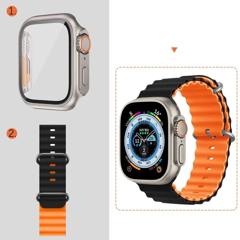 "Instant Ultra Transformation" All-inclusive Protection For Apple Watch - Protective Case & Band