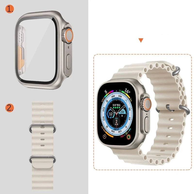 "Instant Ultra Transformation" All-inclusive Protection For Apple Watch - Protective Case & Band