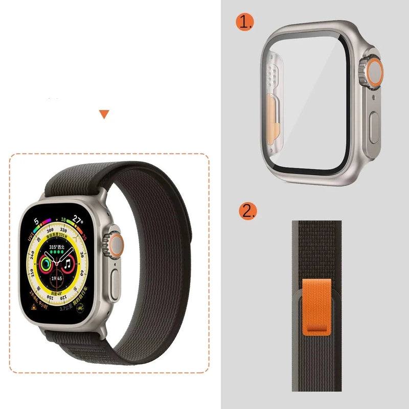 "Instant Ultra Transformation" All-inclusive Protection For Apple Watch - Protective Case & Band