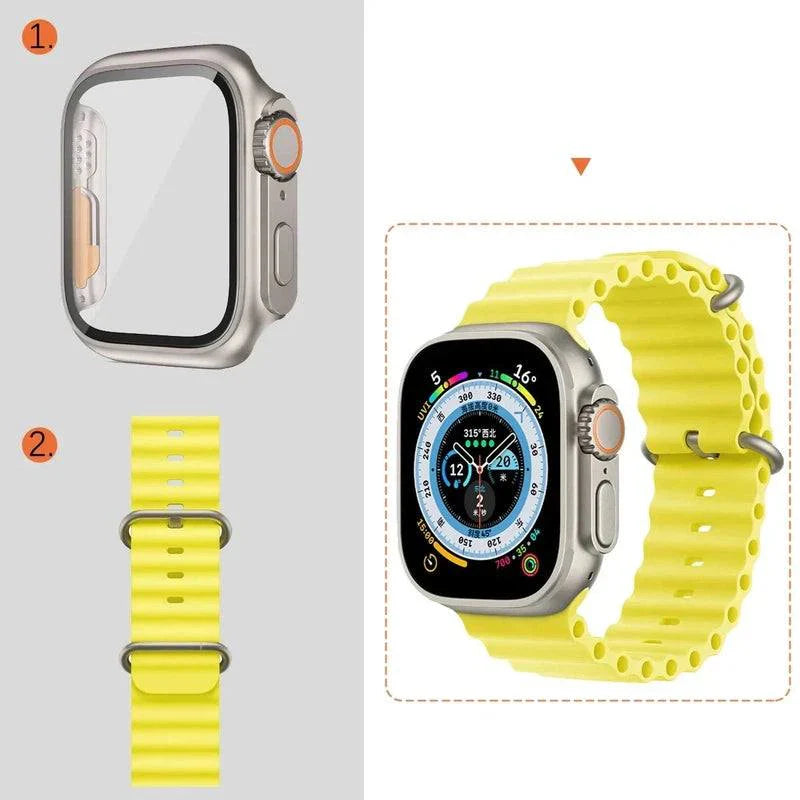 "Instant Ultra Transformation" All-inclusive Protection For Apple Watch - Protective Case & Band