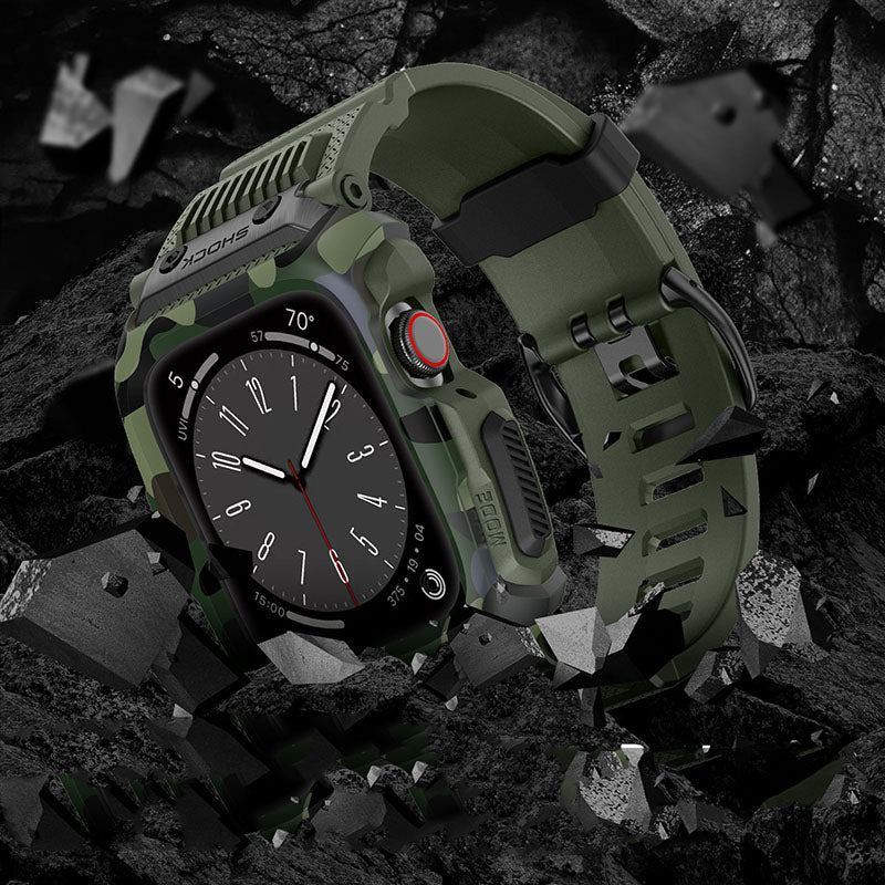 „Interstellar Camouflage“ Integriertes TPU-Uhrenarmband für Apple Watch