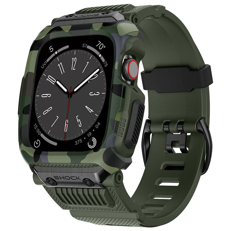 „Interstellar Camouflage“ Integriertes TPU-Uhrenarmband für Apple Watch