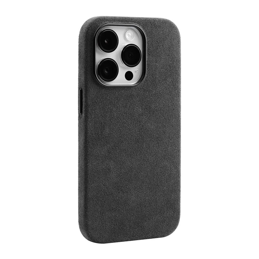 Funda para iPhone de Apple en alcántara italiana 