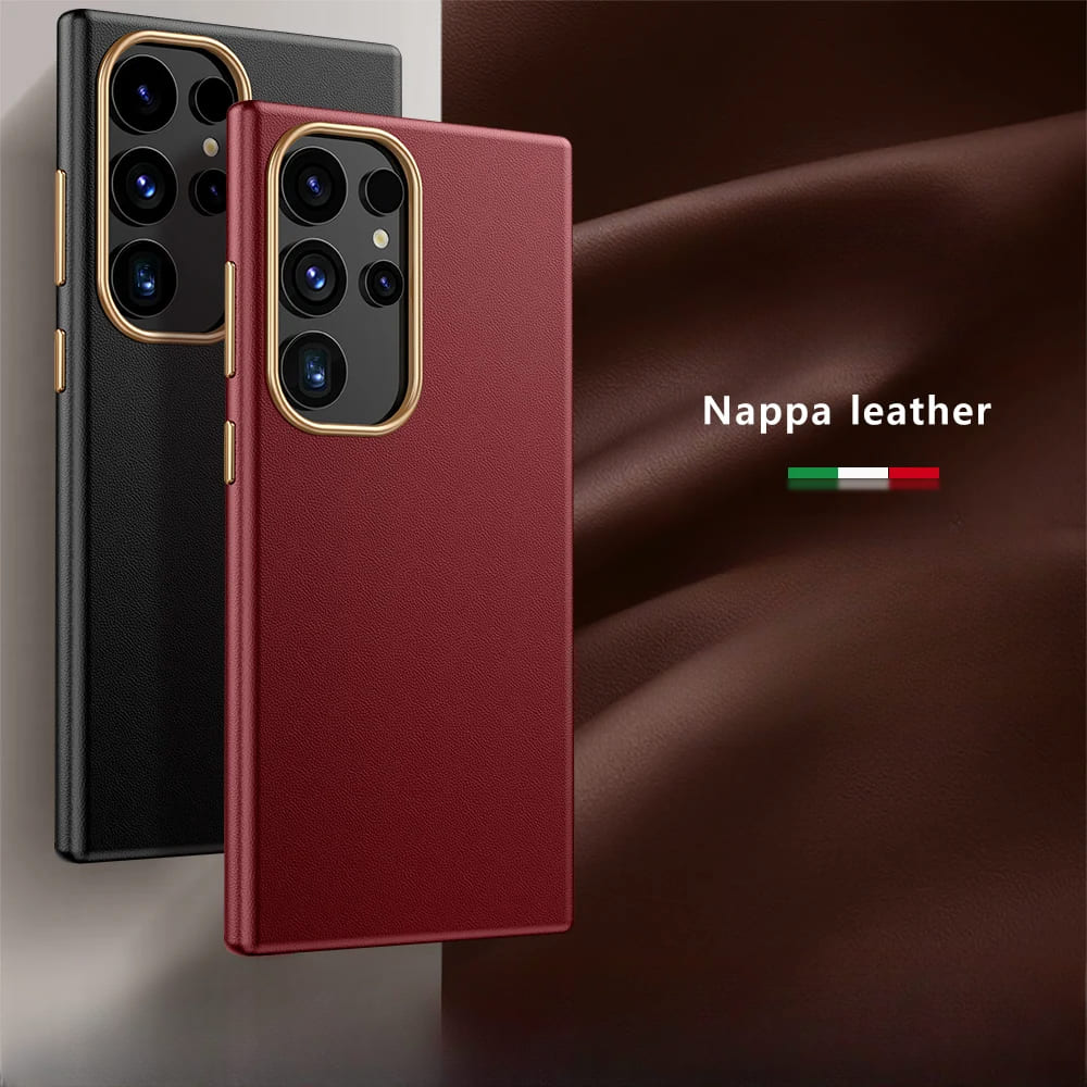 Funda para Samsung Galaxy de piel napa italiana 