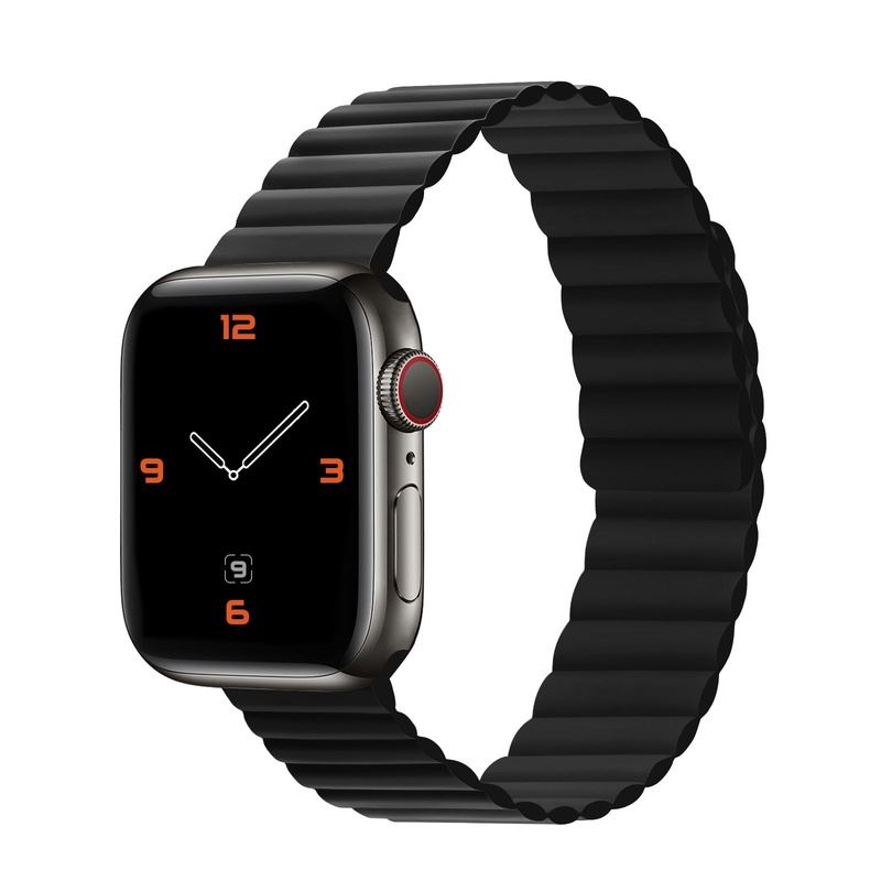 "Magnetic Band" Kontrast Wasserdichtes Silikonband für Apple Watch