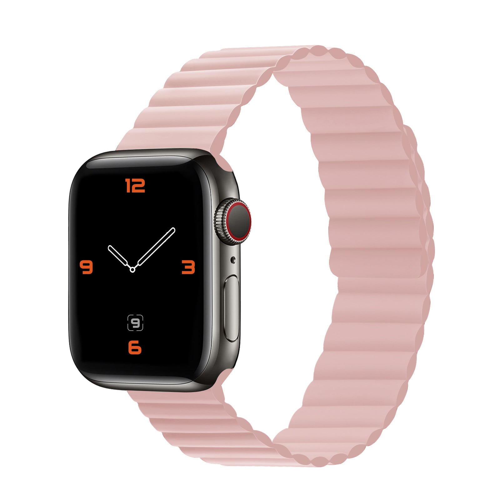 Correa de silicona impermeable con contraste "Magnetic Band" para Apple Watch