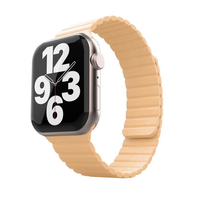 Correa de silicona impermeable con contraste "Magnetic Band" para Apple Watch