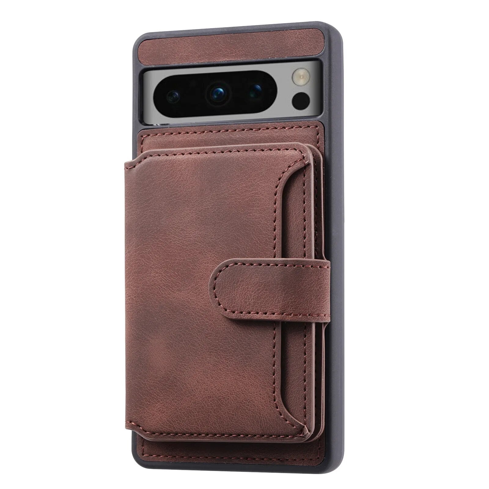 Magnetic Clasped Wallet Card Holder Google Pixel Case