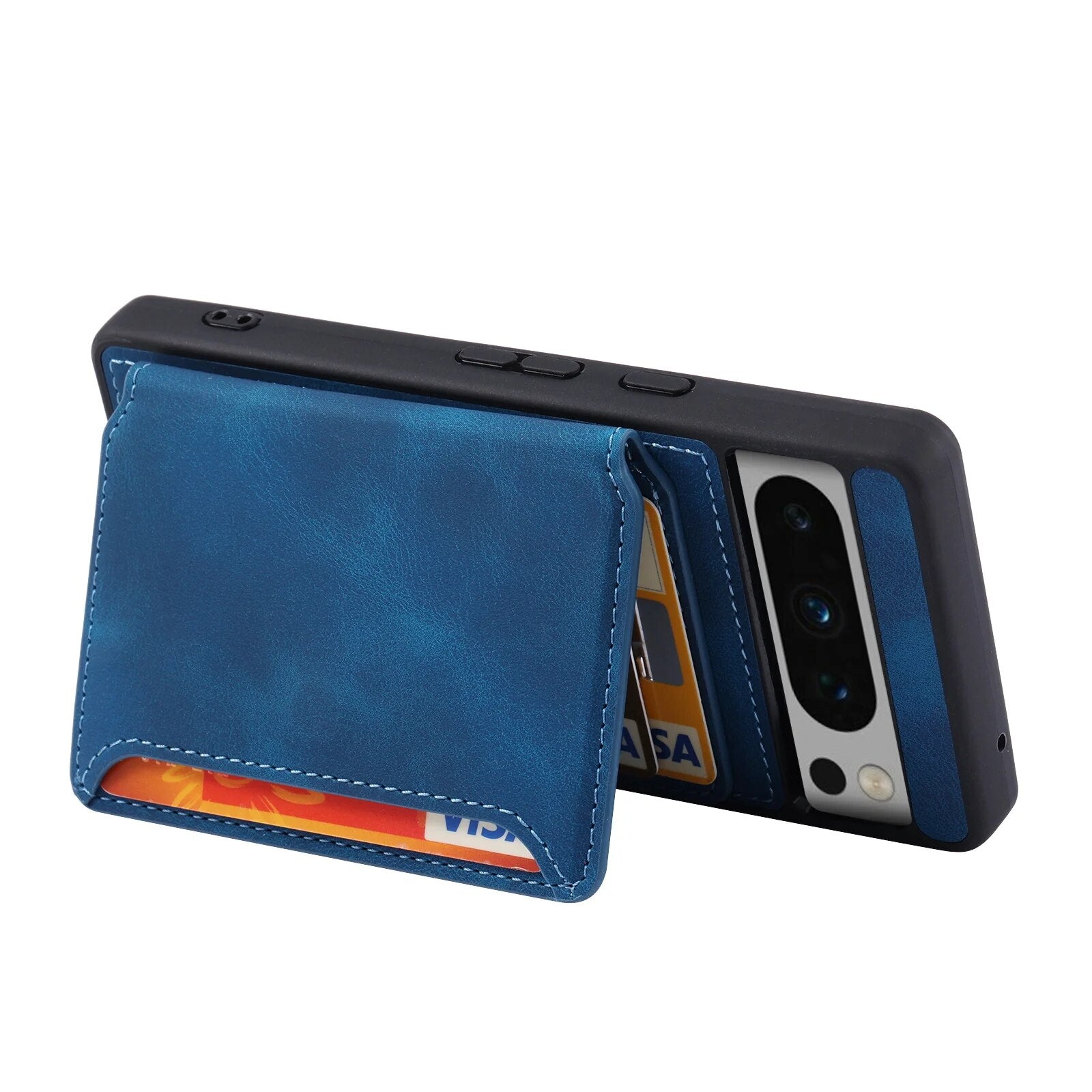 Magnetic Clasped Wallet Card Holder Google Pixel Case