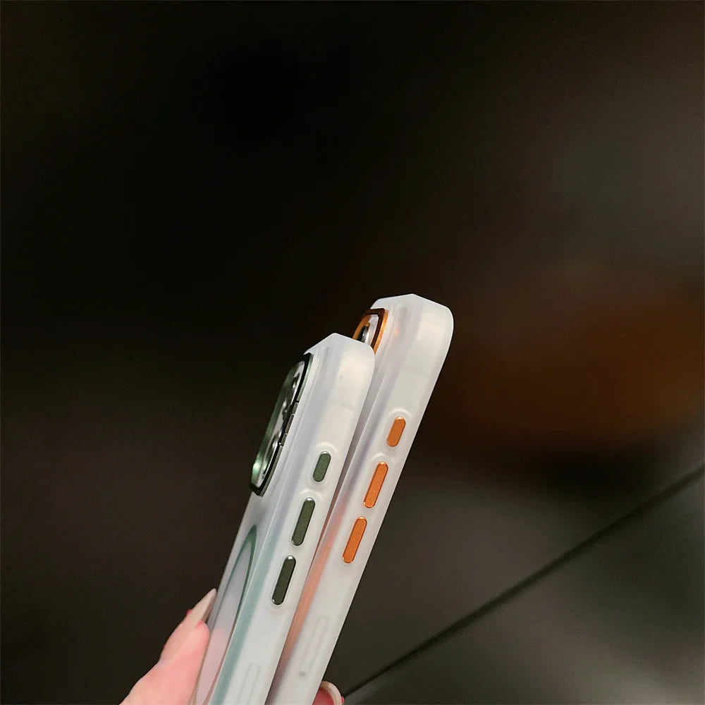 Matte Translucent Case For iPhone