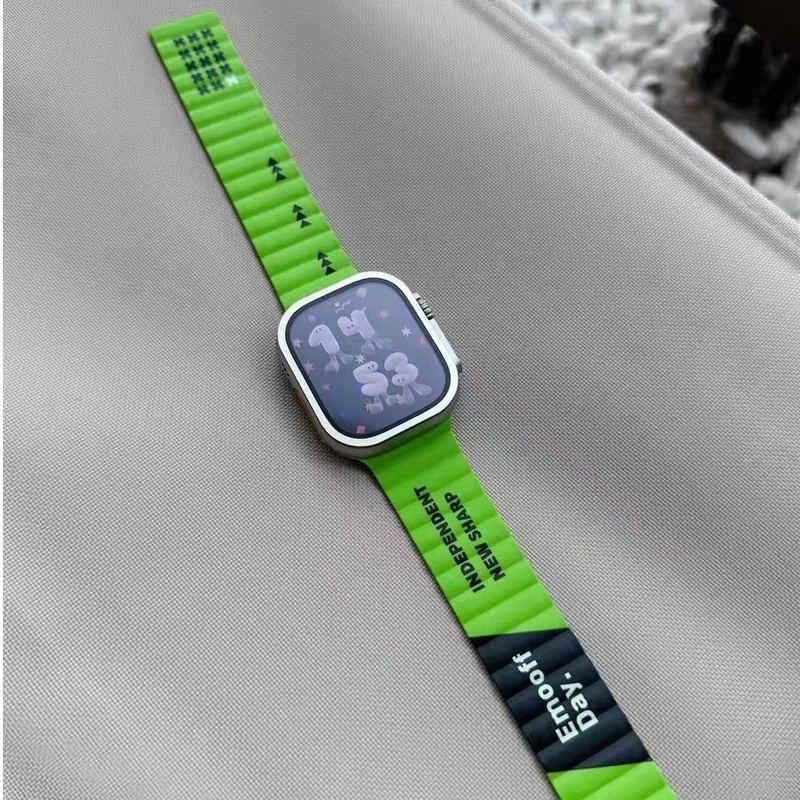 Magnetic Silicone Watch Band For Apple Watch