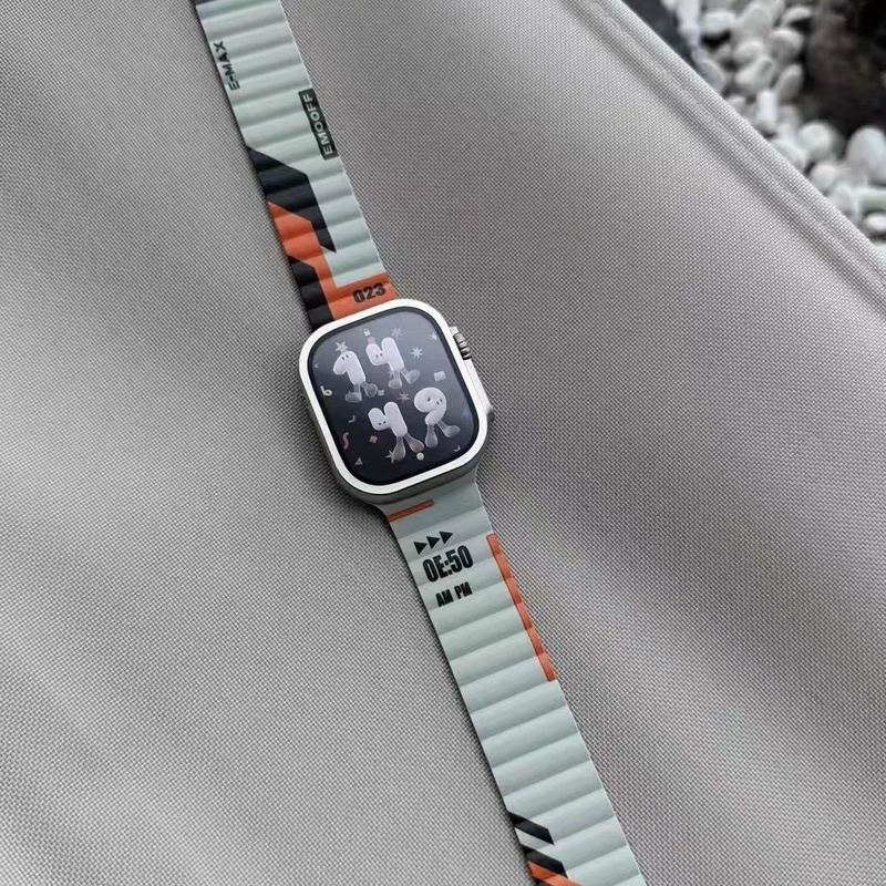 Correa de silicona magnética para Apple Watch 