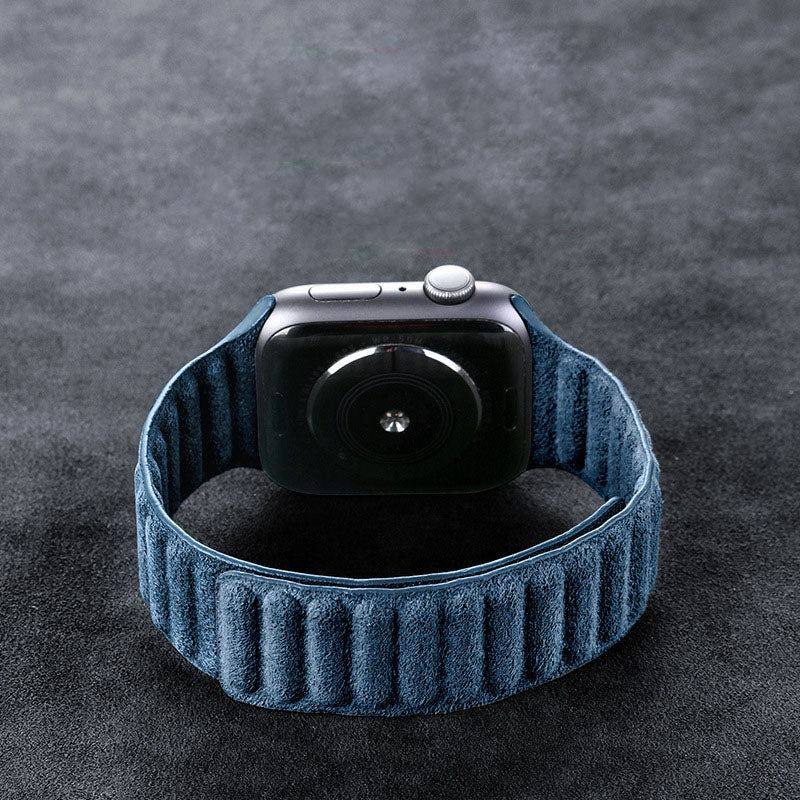 „Magnetic Band“ Alcantara Loop Band für Apple Watch