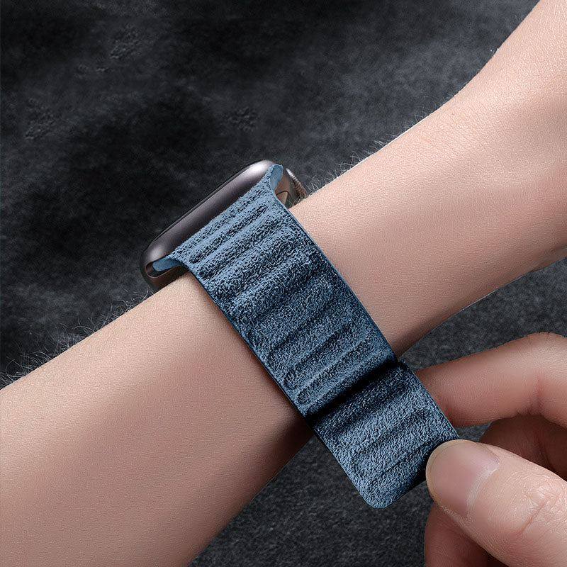 „Magnetic Band“ Alcantara Loop Band für Apple Watch