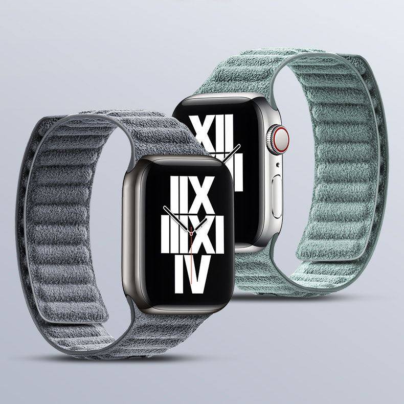 „Magnetic Band“ Alcantara Loop Band für Apple Watch