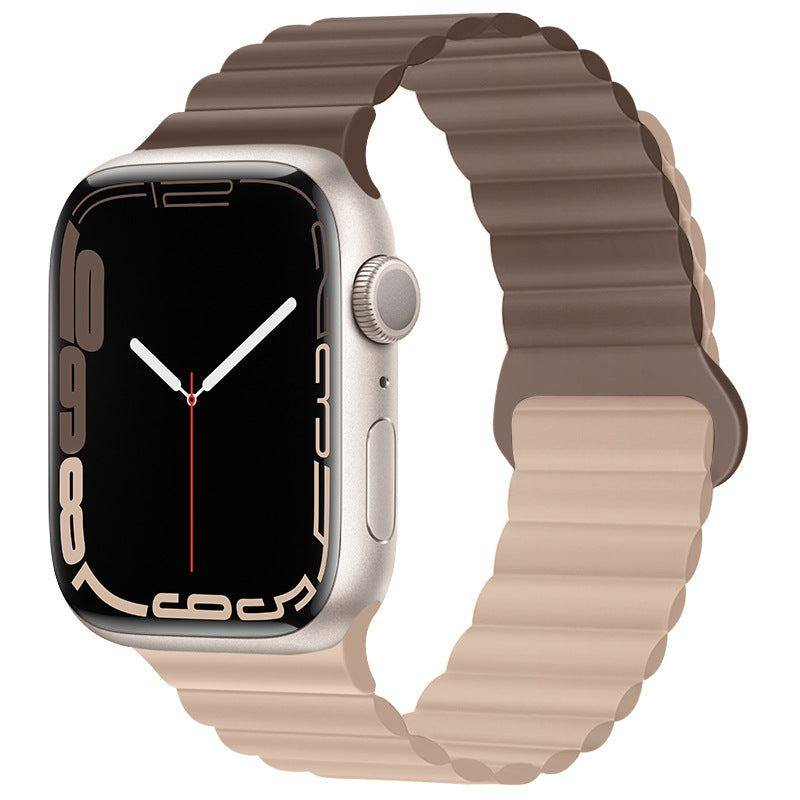 Correa de silicona en contraste "Magnetic Band" para Apple Watch