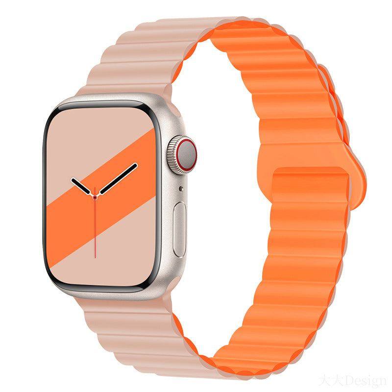 Correa de silicona en contraste "Magnetic Band" para Apple Watch