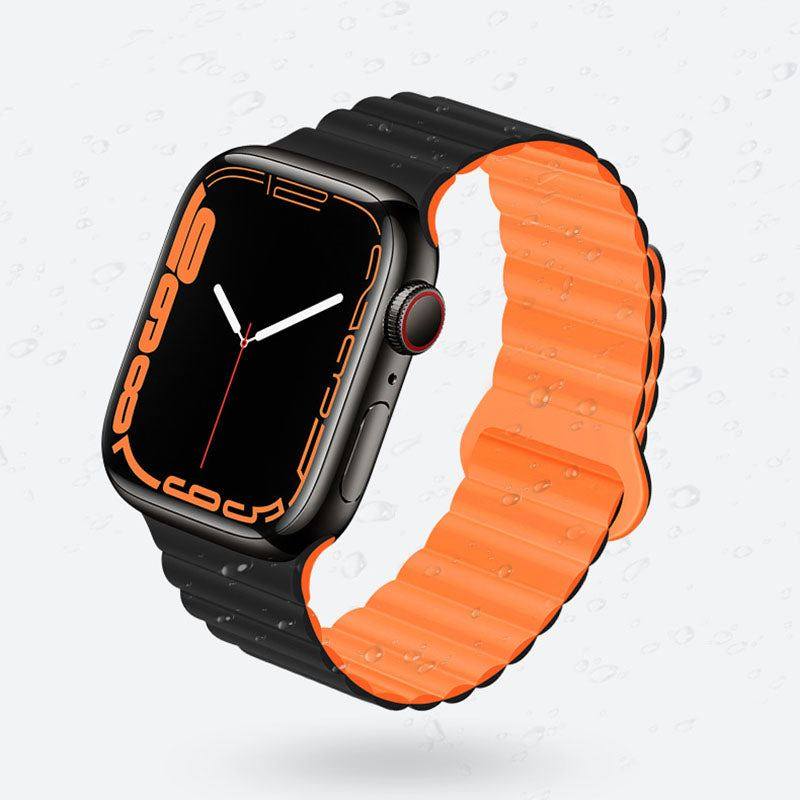 Correa de silicona en contraste "Magnetic Band" para Apple Watch