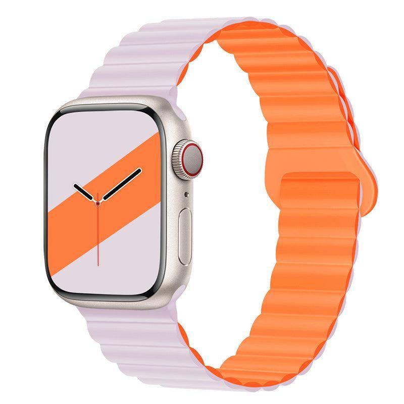 Correa de silicona en contraste "Magnetic Band" para Apple Watch