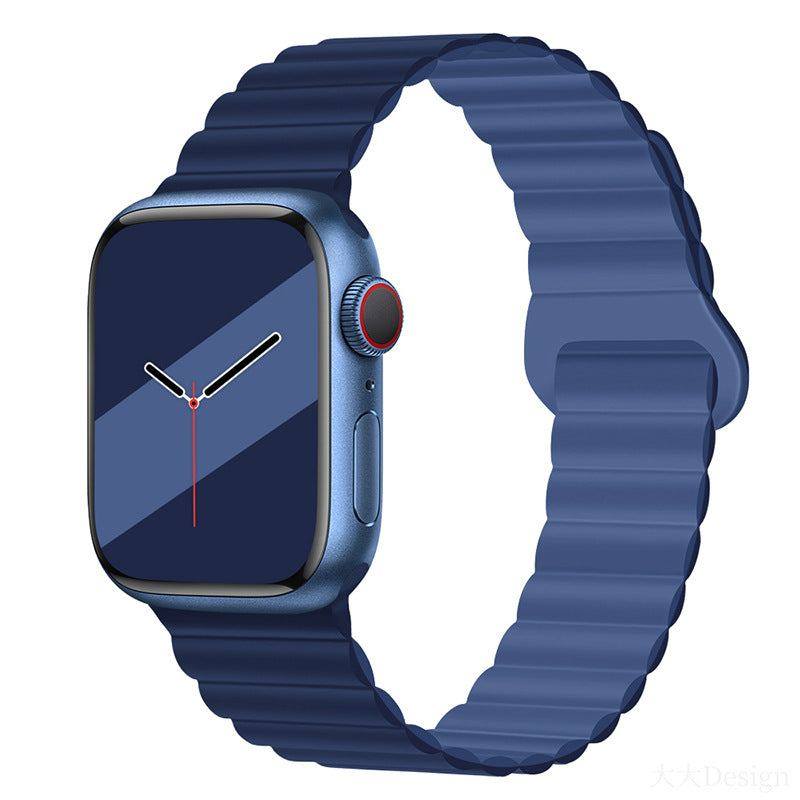 Correa de silicona en contraste "Magnetic Band" para Apple Watch