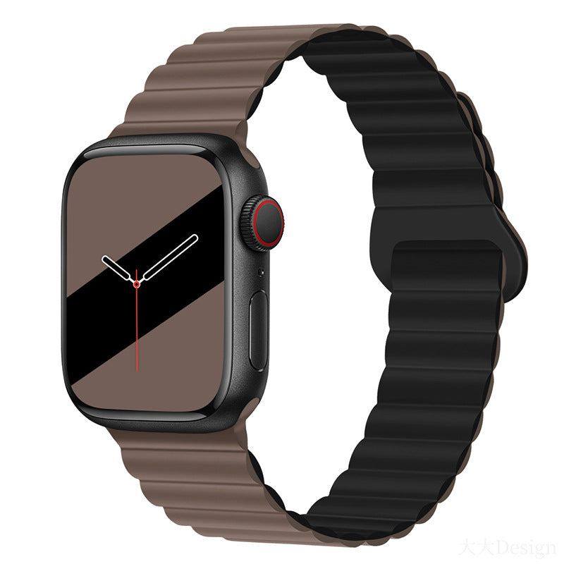 Correa de silicona en contraste "Magnetic Band" para Apple Watch