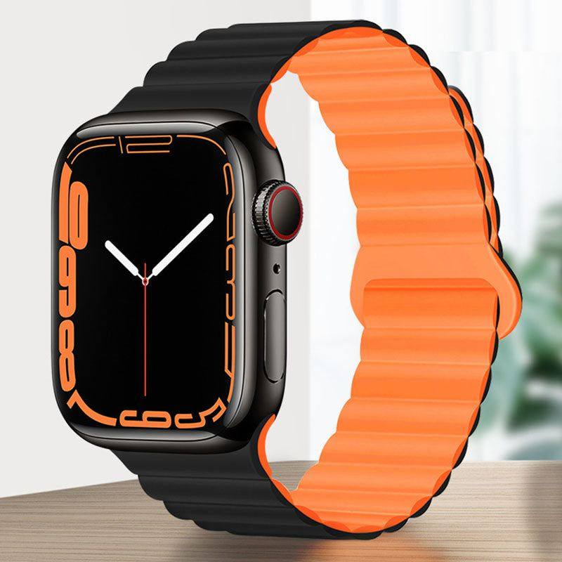 Correa de silicona en contraste "Magnetic Band" para Apple Watch