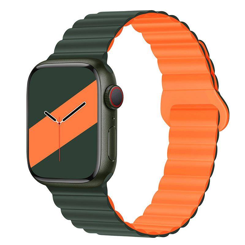 Correa de silicona en contraste "Magnetic Band" para Apple Watch