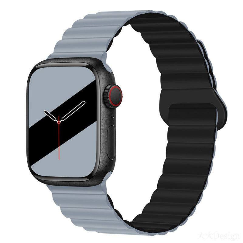 Correa de silicona en contraste "Magnetic Band" para Apple Watch