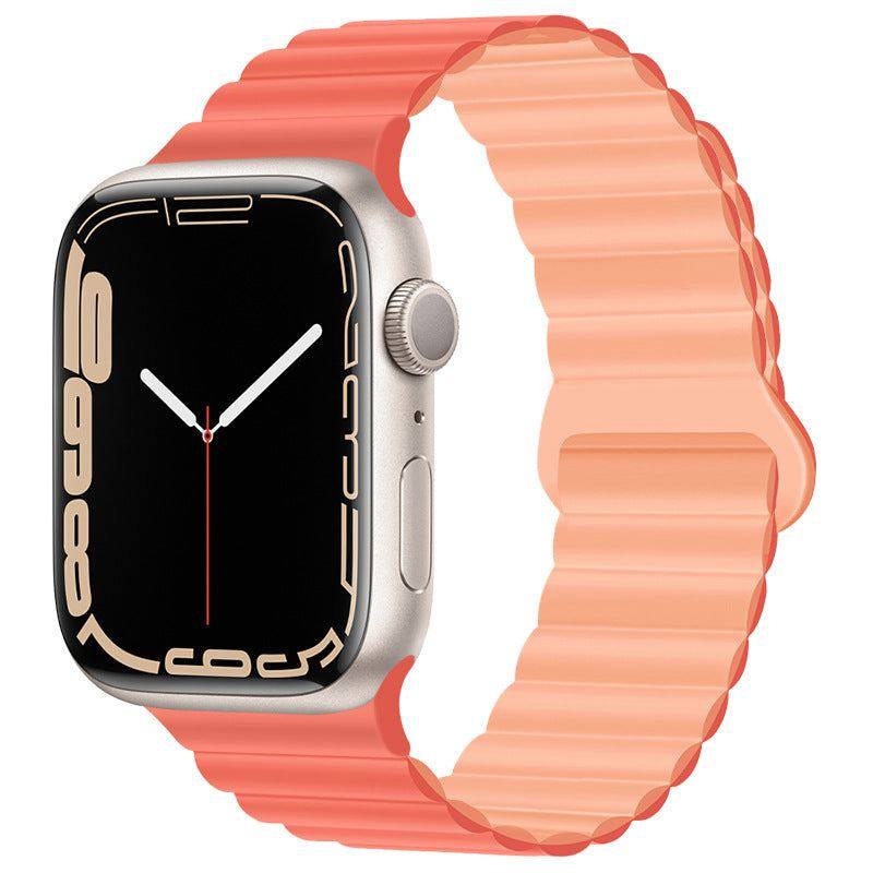 Correa de silicona en contraste "Magnetic Band" para Apple Watch